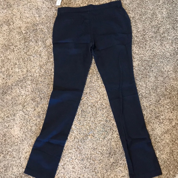Old Navy Girls Uniform Pants-blue-size 16 regular - Picture 2 of 6
